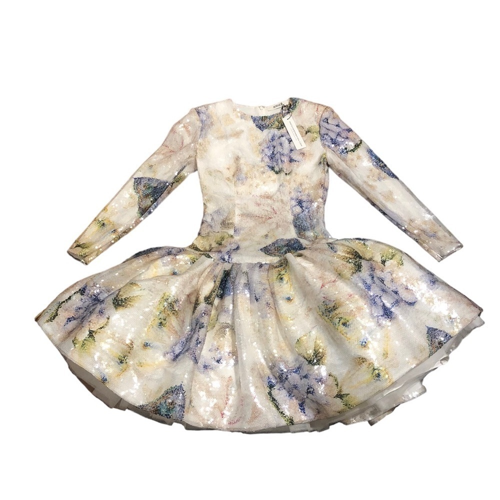 Rodarte tiered sequin tulle mini dress NWT - Picture 12 of 15